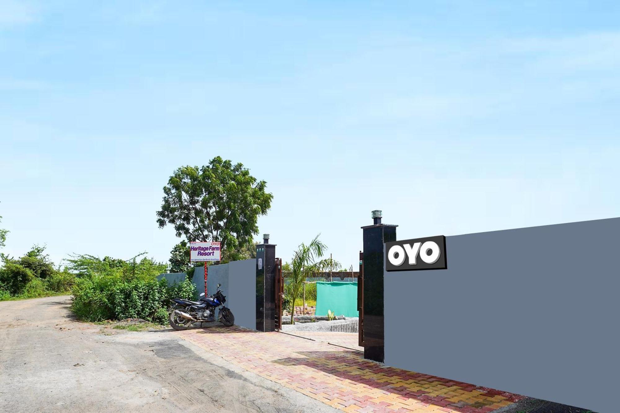 Hotel O Heritage Farm Resort Nagpur Exterior foto
